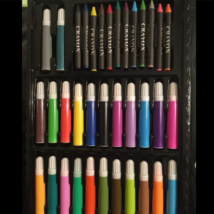 PaintingKit, set od 86 komada boja i drugih pribora prikladan za odrasle i djecu - Image 4