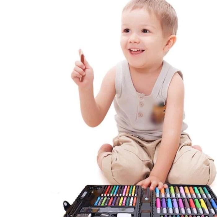 PaintingKit, set od 86 komada boja i drugih pribora prikladan za odrasle i djecu - Image 8