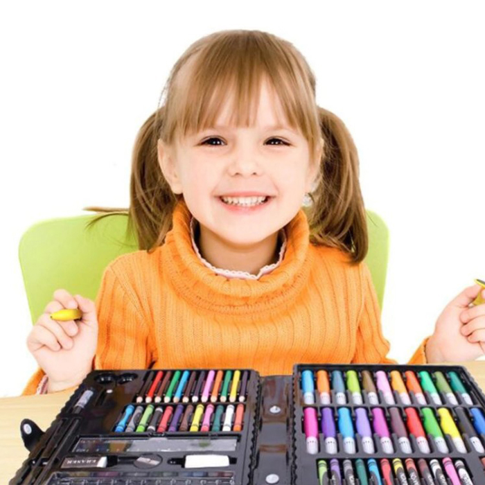 PaintingKit, set od 86 komada boja i drugih pribora prikladan za odrasle i djecu - Image 9