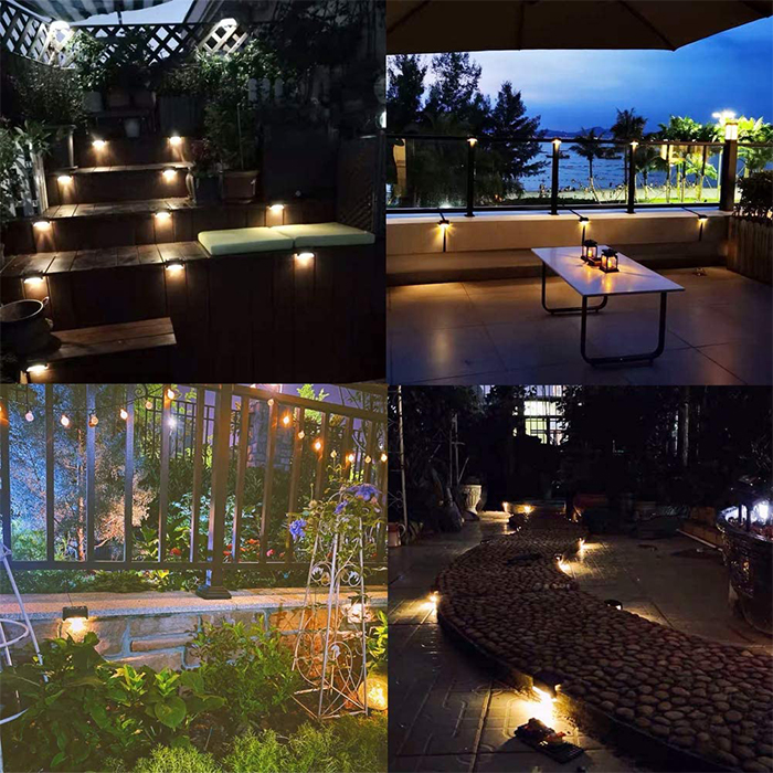 PatioLights, vodootporna LED solarna svjetla za vrt (4 kom.) - Image 2