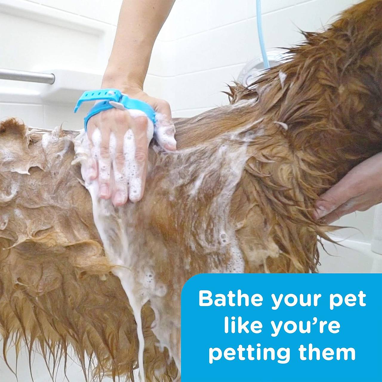 PawBath, višenamjenska masažna četka za kupanje kućnih ljubimaca - Image 6
