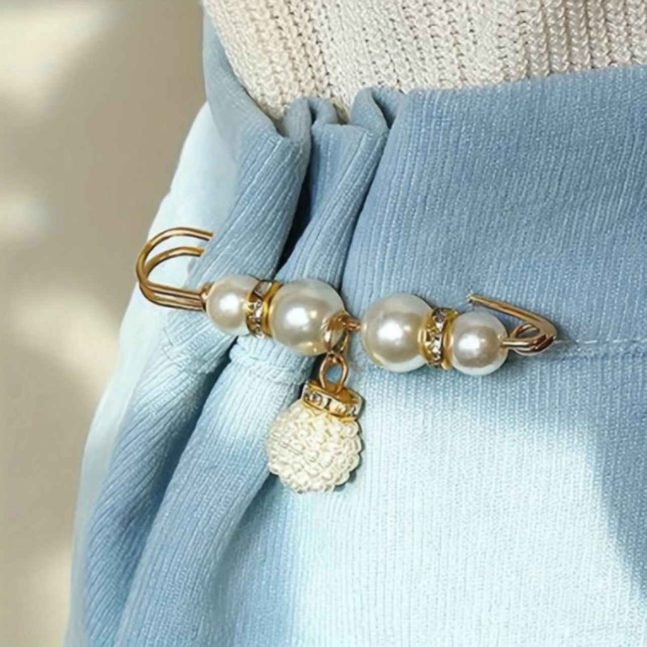 Pearls, elegant kopče za remen (12 komada) - Image 6