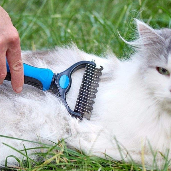 PetTangler, dvostrana četka za uklanjanje dlaka i poddlake - Image 8