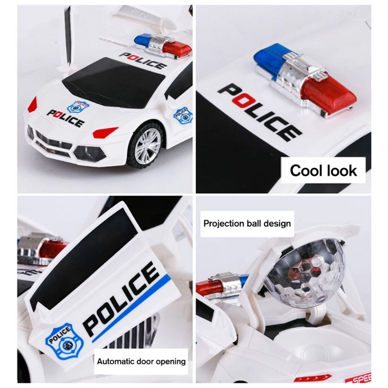 PoliceCar, policijski auto s LED svjetlima - Image 2