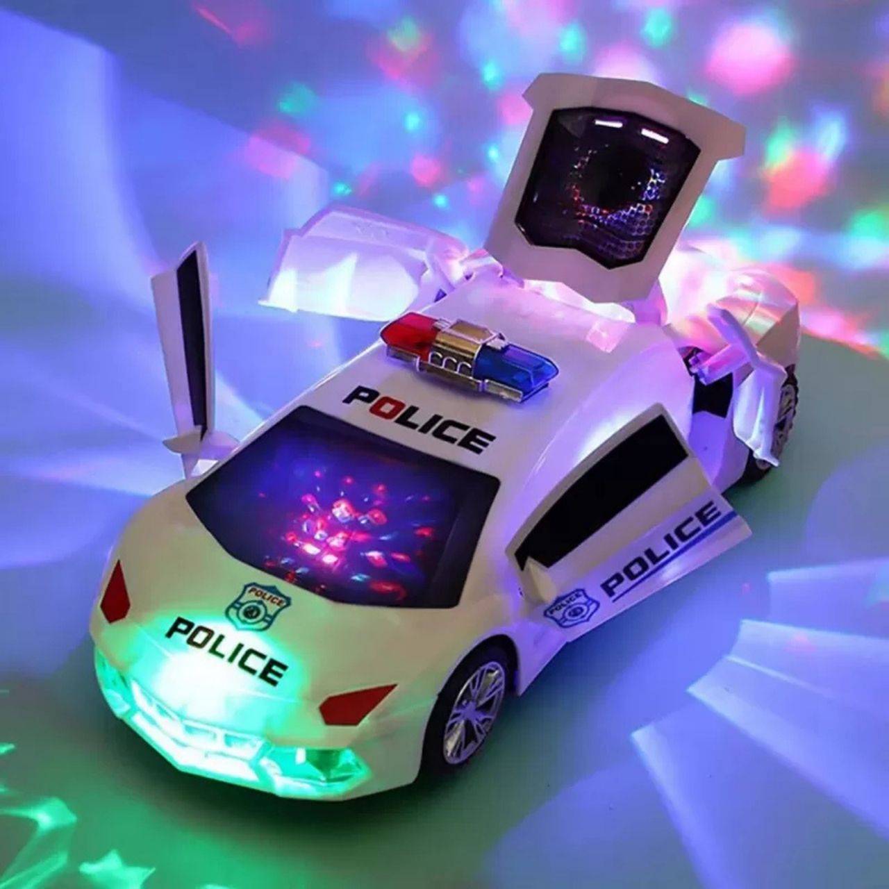 PoliceCar, policijski auto s LED svjetlima - Image 6