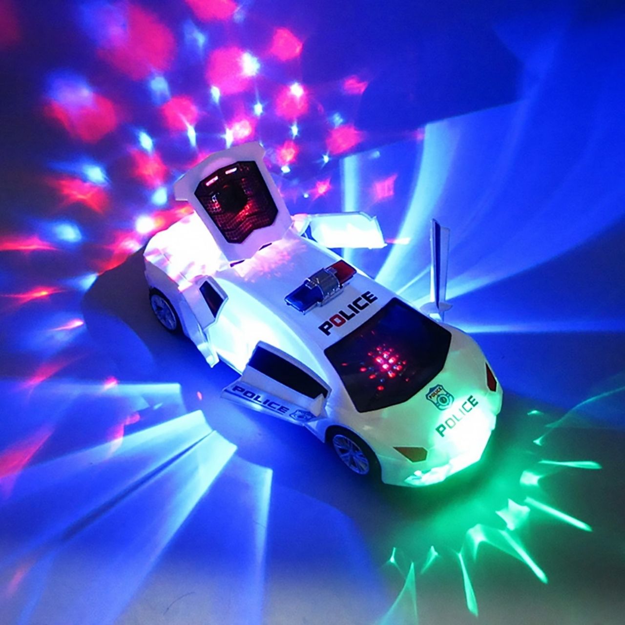 PoliceCar, policijski auto s LED svjetlima - Image 8