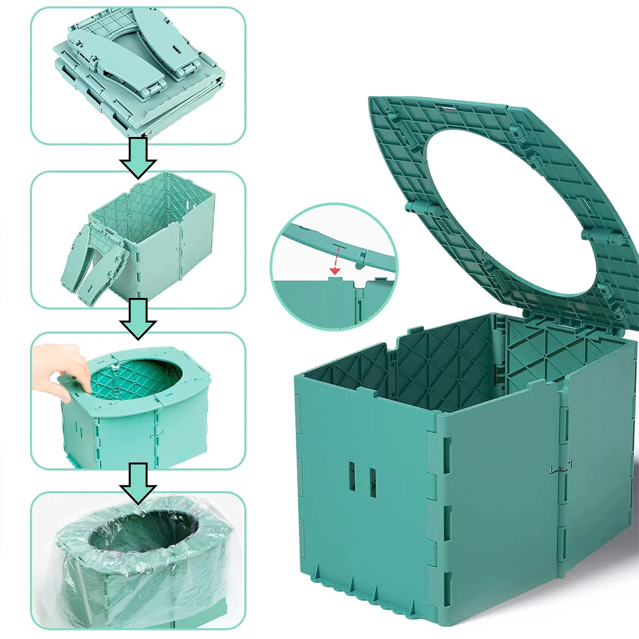 Potty, prijenosni dječji toalet - Image 2
