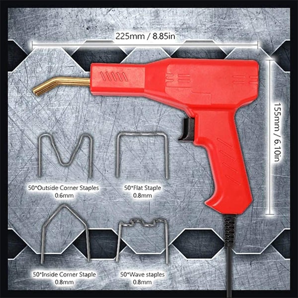 CrackRepairSet, profesionalni za zavarivanje i popravak pukotina (set od 200 dijelova) - Image 9