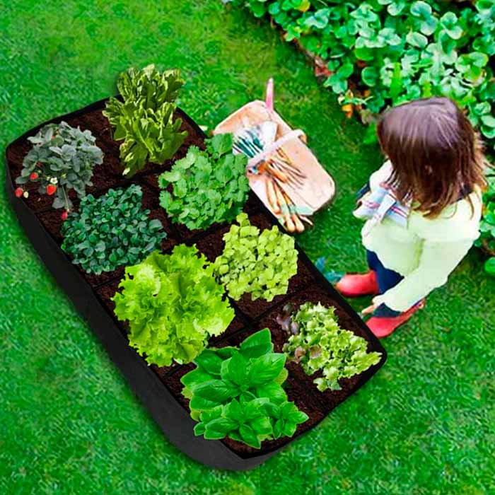 RaisedGarden, prijenosni vrt s 8 odvojenih odjeljaka - Image 5