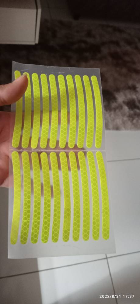 ReflectiveStripes, samoljepljive reflektirajuće naljepnice za naplatke (40 komada) - Image 10