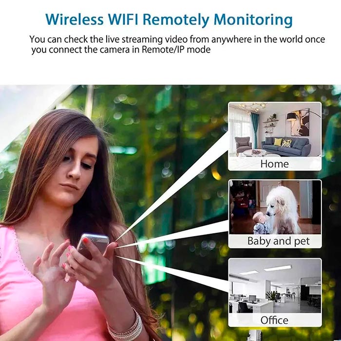 RemoteCam, mini WiFi sigurnosna kamera - Image 9