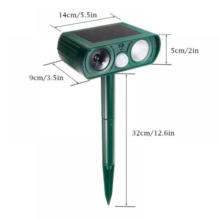 RepellentSensor, solarni repeler za životinje i vrtne štetočine - Image 2