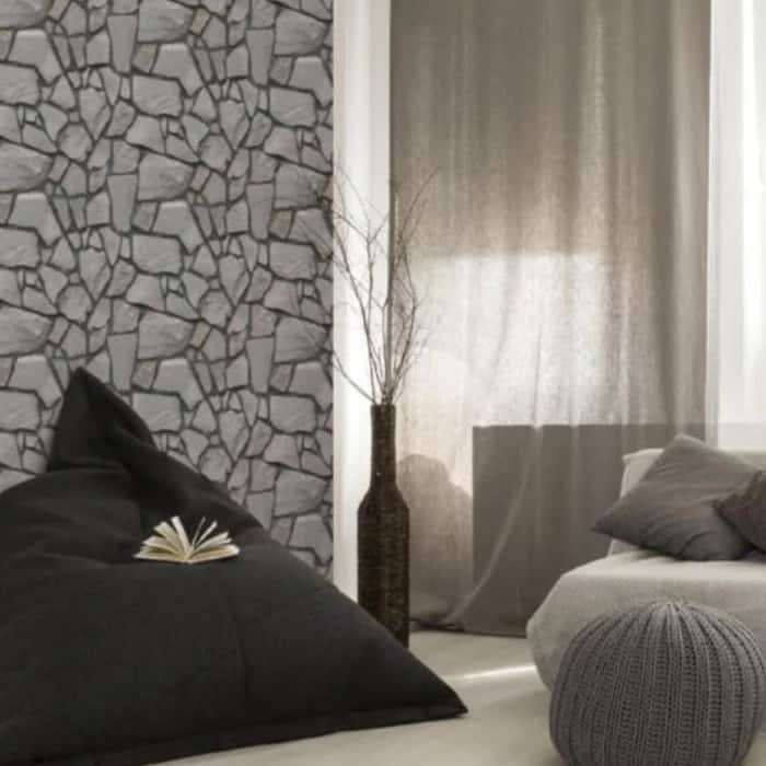 RocksWall, trodimenzionalne zidne naljepnice s efektom kamena (10 kom.) - Image 3