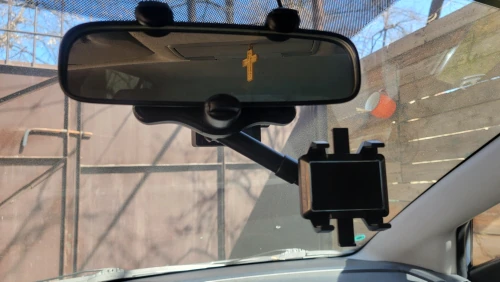 RotatableCarHolder, držač mobitela od 360 stupnjeva koji se postavlja na retrovizor - Image 3