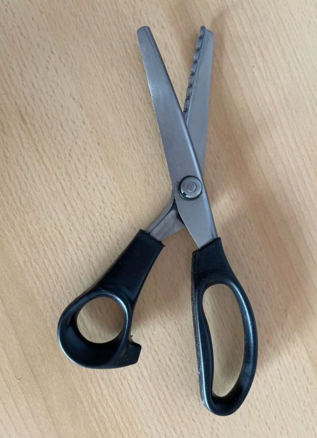 Škare, škare sa zupčastim rubom za rezanje svih vrsta materijala - Image 10