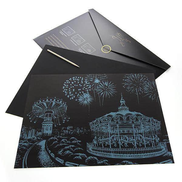 ScratchArt, 6-dijelni kreativni set za stvaranje s 2 ilustracije - Image 10