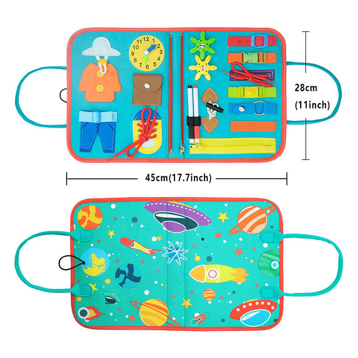 SensoryBook, didaktička igračka s 7 različitih aktivnosti - Image 2