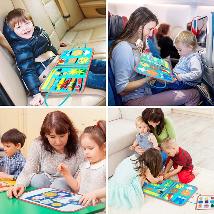 SensoryBook, didaktička igračka s 7 različitih aktivnosti - Image 7