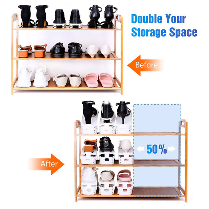 ShoeRack, organizator za cipele koji štedi prostor (5 komada) - Image 6