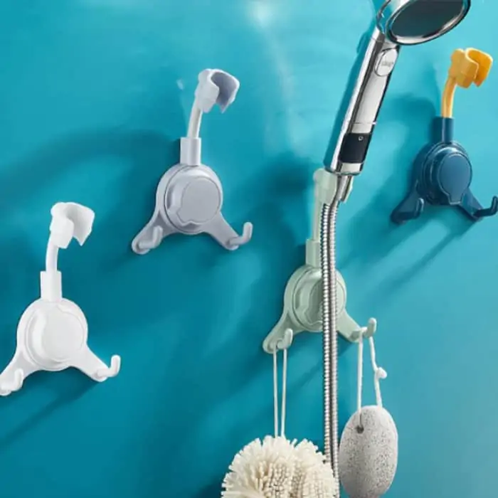 ShowerRack, držač ručke za tuširanje s dodatnim kukama - Image 5