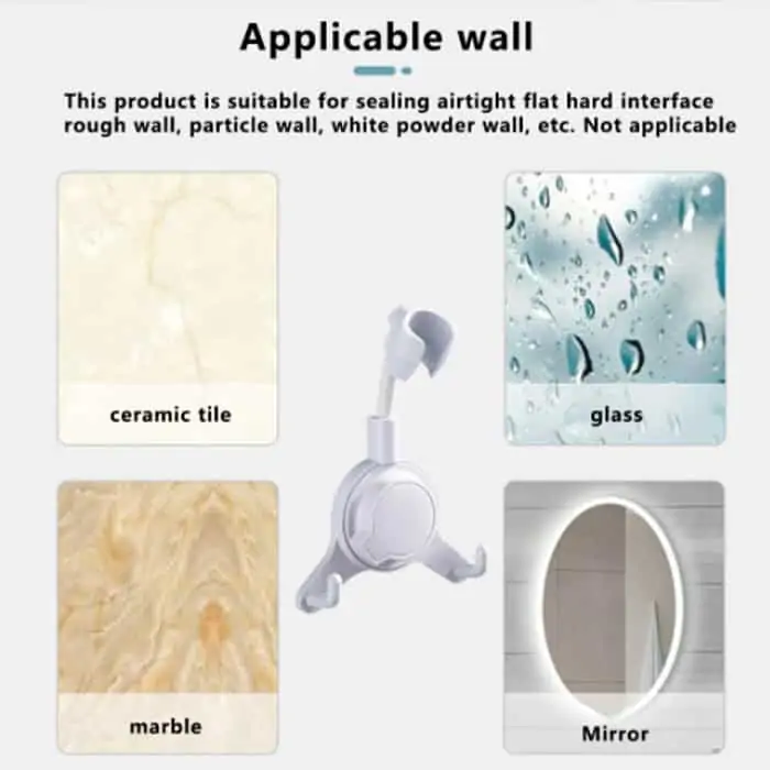 ShowerRack, držač ručke za tuširanje s dodatnim kukama - Image 6