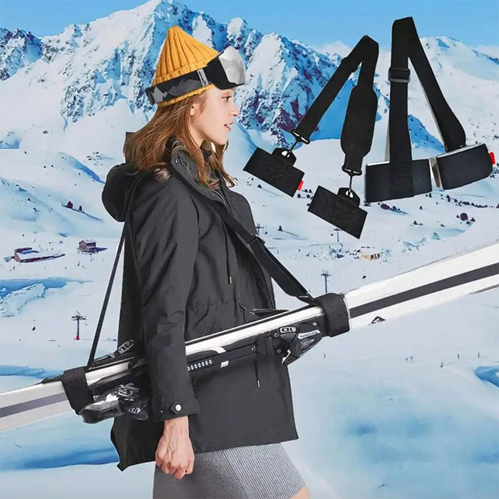 SkiBundle, remen za nošenje skija + univerzalni dereze BESPLATNO - Image 5