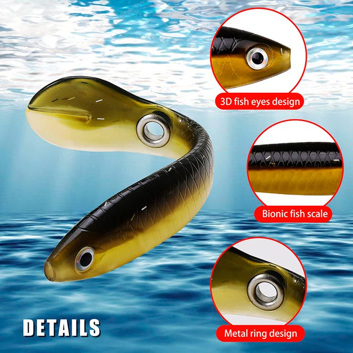 SoftLures, mamac za ribu (5 komada) - Image 4