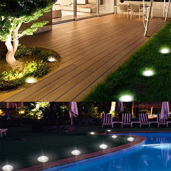 SolarGardenLights, 4 solarna LED svjetla za vrt ili stazu - Image 3