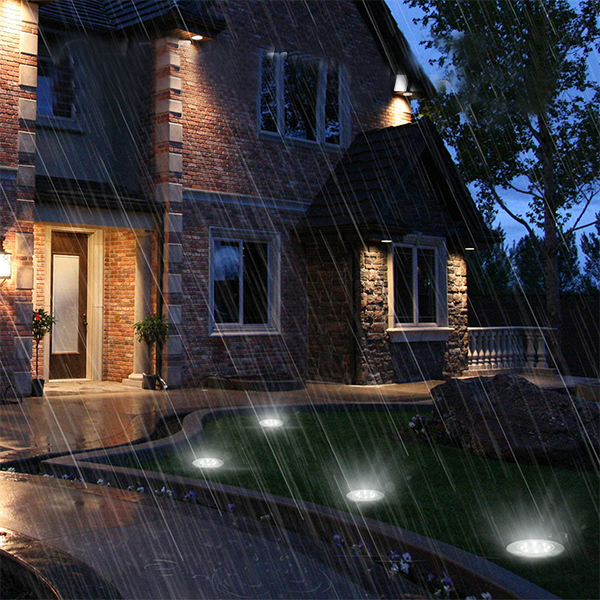 SolarGardenLights, 4 solarna LED svjetla za vrt ili stazu - Image 9