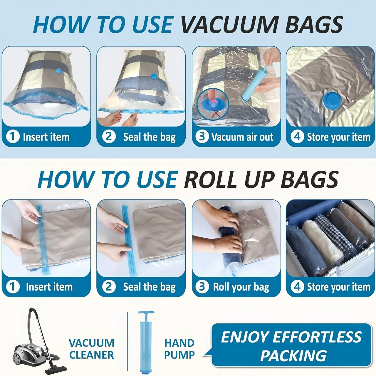 Vakuumske vrećice za pohranu odjeće, SpaceBags - Image 3