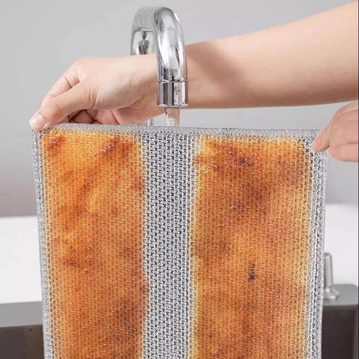 SteelCloths, čvrsti krpe za čišćenje tvrdokornih mrlja (4 kom) - Image 8