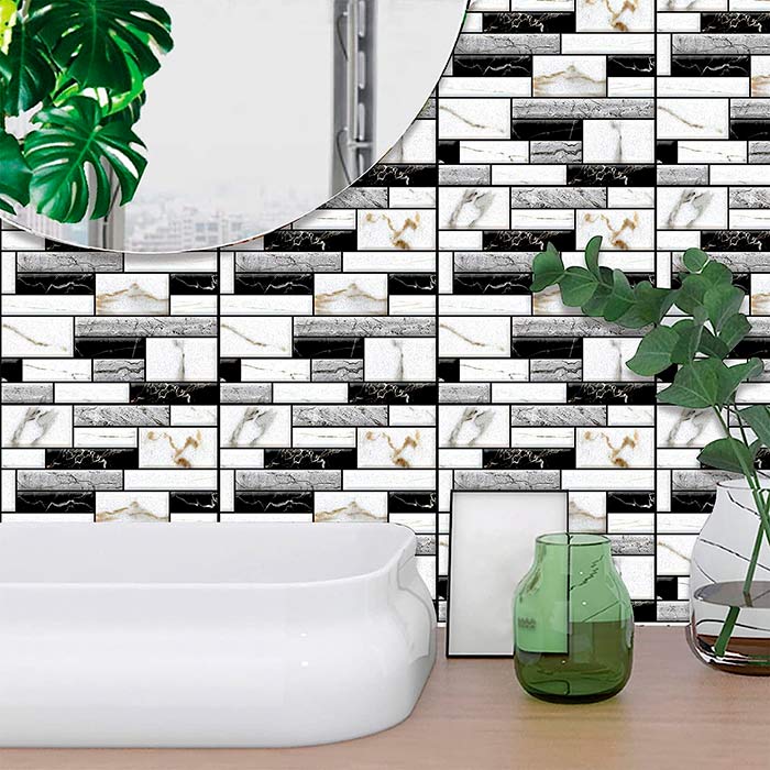 StickMarble, 3D zidne tapete s izgledom mramora (10 kom) - Image 8
