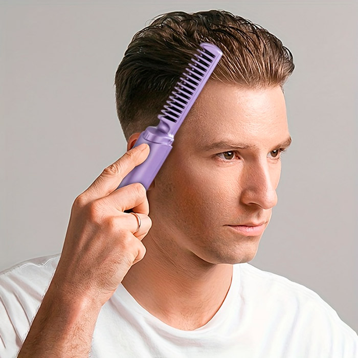 StraightHair, prijenosni češalj u obliku pegle za ravnanje kose - Image 8