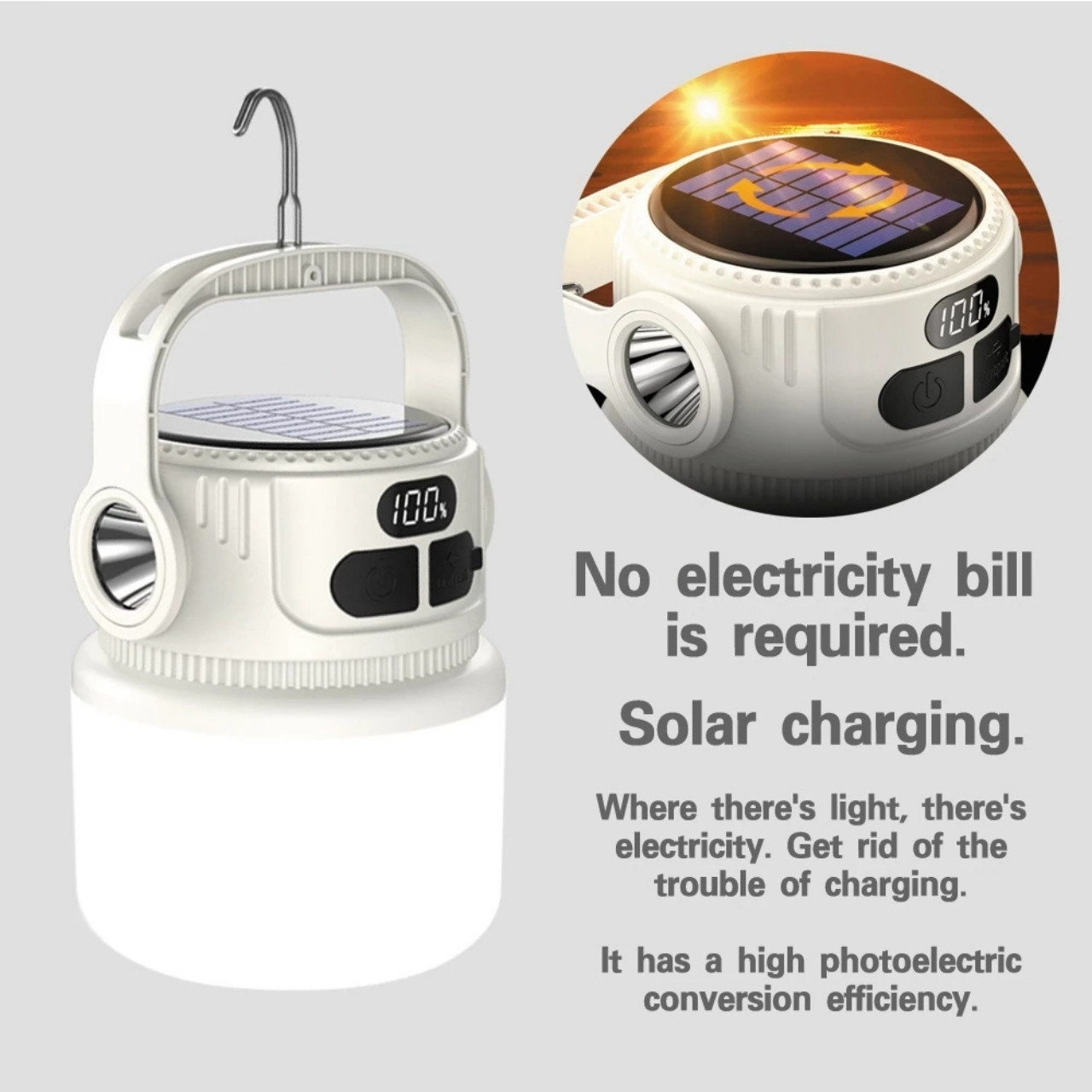 SuperBulb, ED Solar Light i Punjač u Jednom Uređaju - Image 5