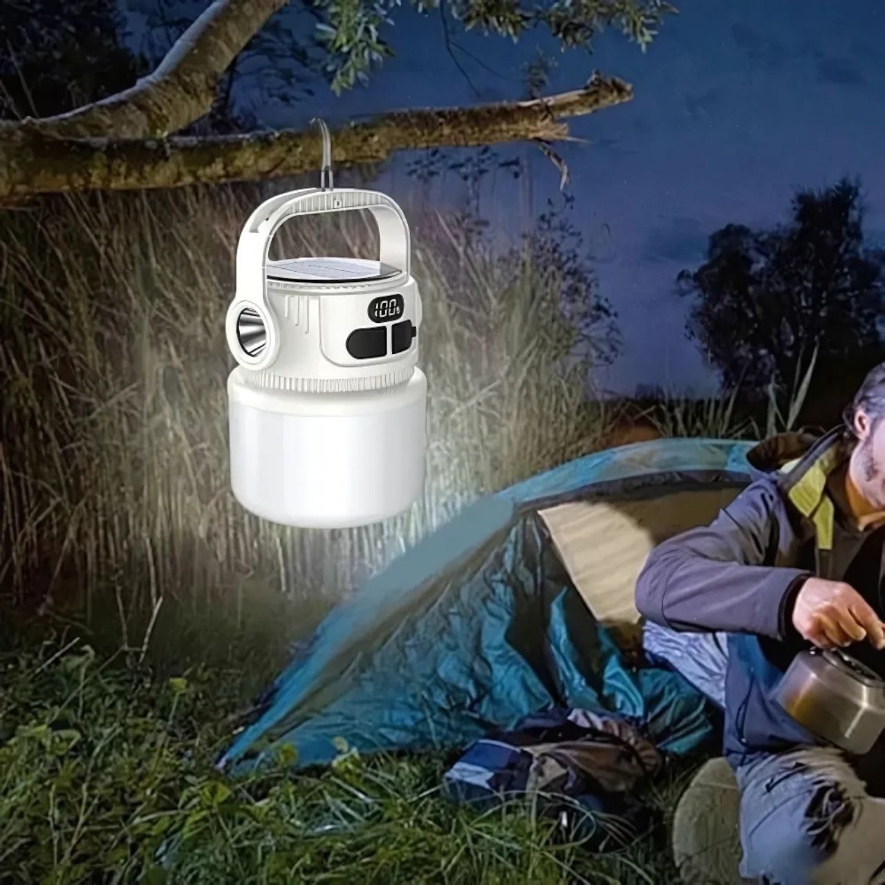 SuperBulb, ED Solar Light i Punjač u Jednom Uređaju - Image 9