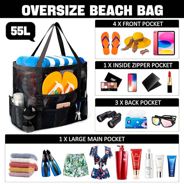 ToteBag, praktična torba za plažu i izlete - Image 7