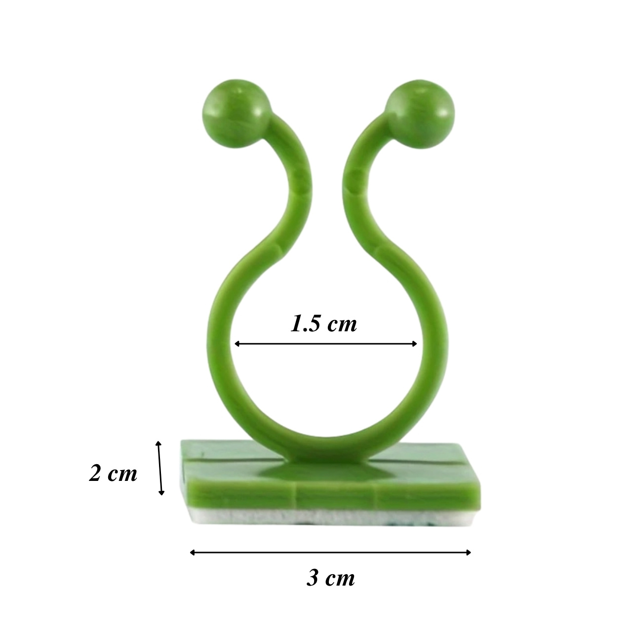 Vines, samoljepljivi držači biljaka i penjačice (100 komada) - Image 10