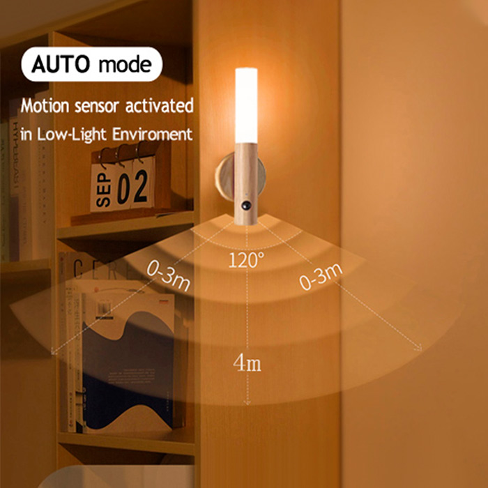 WallSensor, elegantni senzorski drveni lampa - Image 4