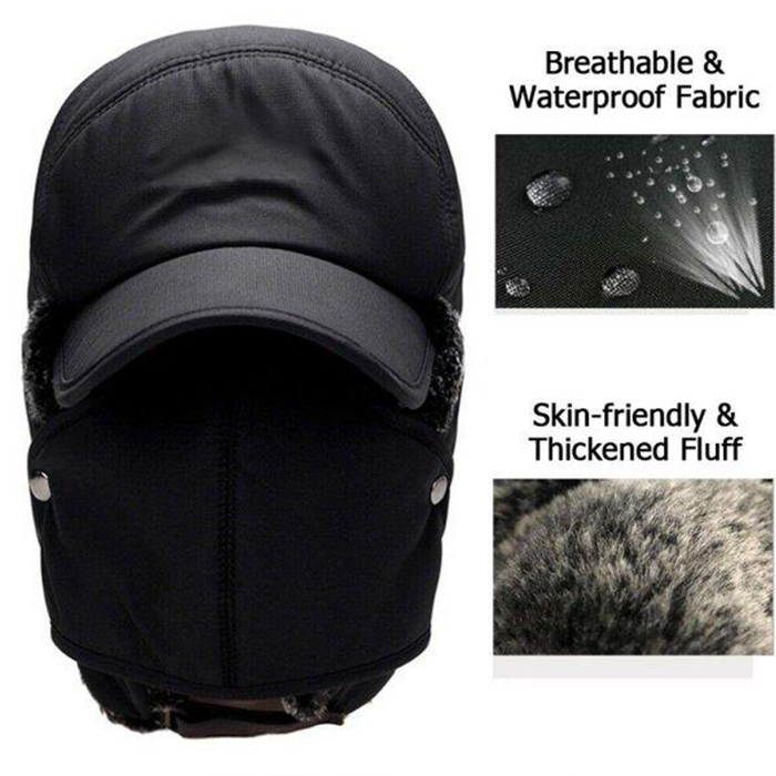 WarmCap, kapa sa štitnikom koji štiti uši, bradu i veći dio glave osim očiju od hladnoće - Image 10