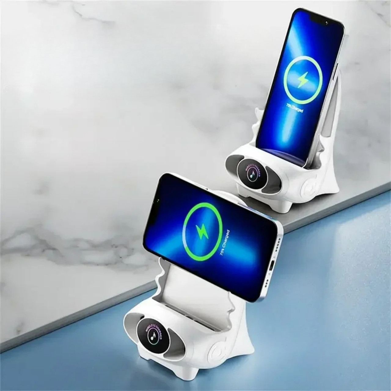 WirelessCharger, bežični brzi punjač i držač za telefon u jednom - Image 7