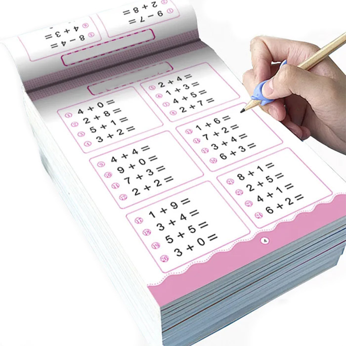 WorkBookMath, radna bilježnica za zbrajanje i oduzimanje do 100 - Image 3