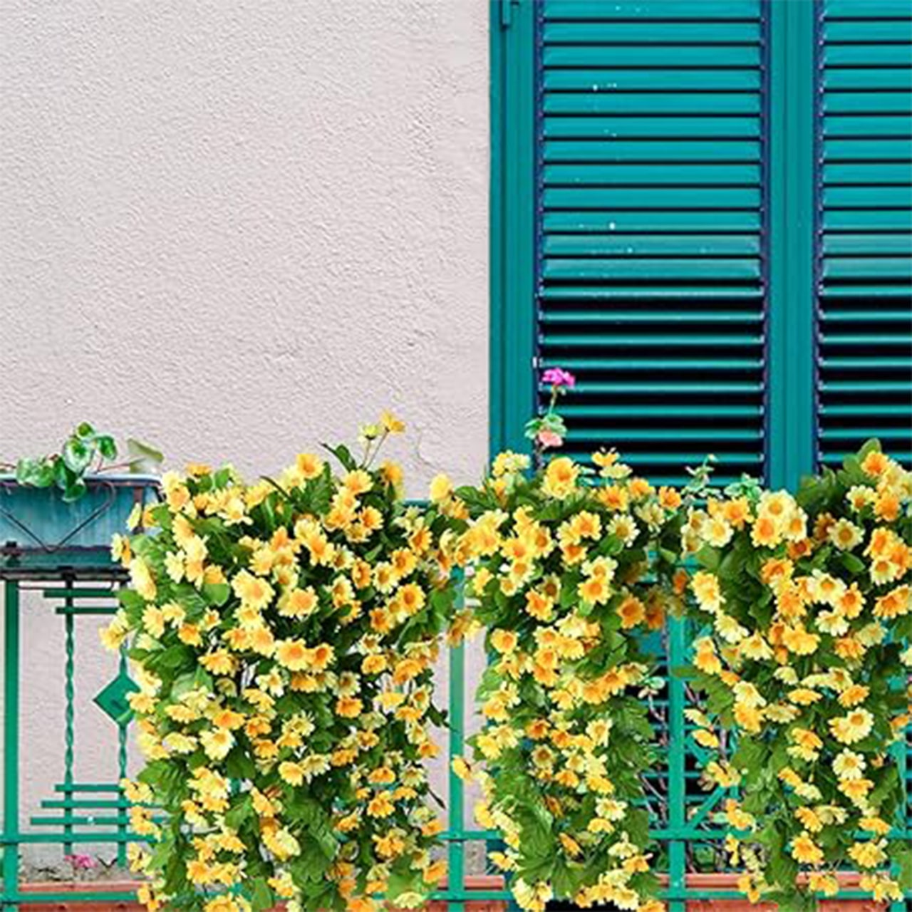YellowFlowers, umjetno viseće cvijeće s prirodnim izgledom - Image 2